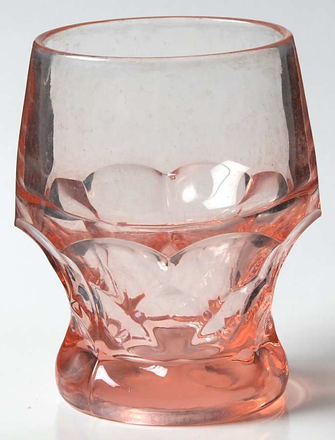 Georgian Pink 5 Oz Flat Tumbler by Cambridge-1