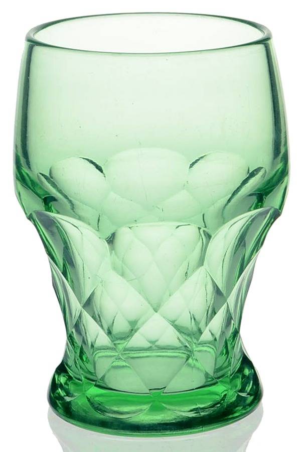 Georgian Light Green Emerald 12 Oz Flat Tumbler by Cambridge-1