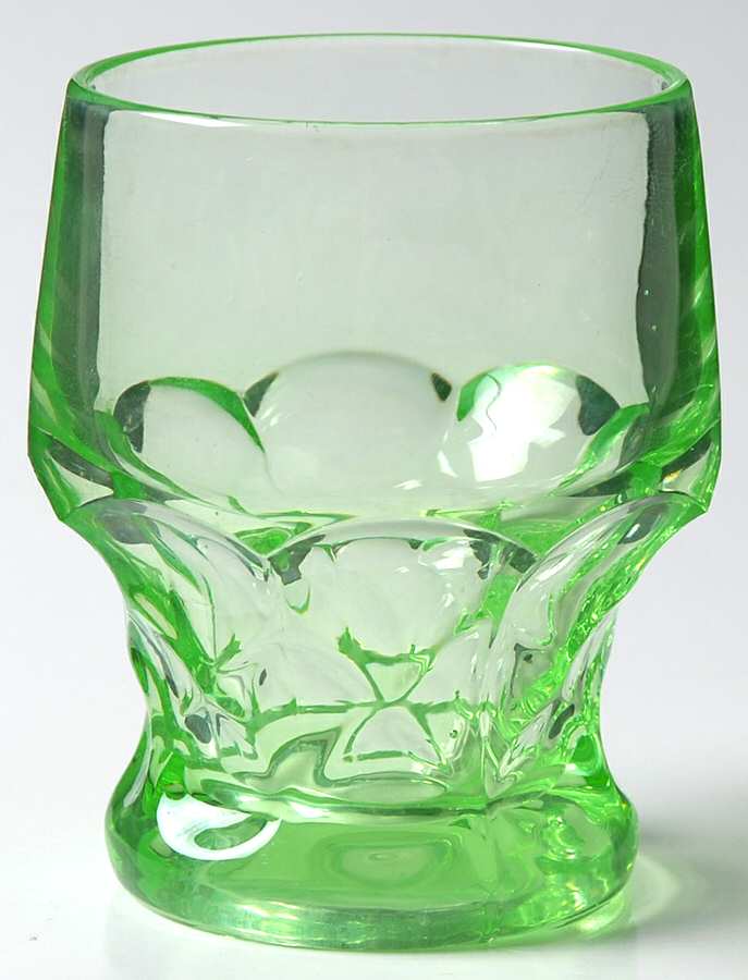 Georgian Light Green Emerald 5 Oz Flat Tumbler by Cambridge-1