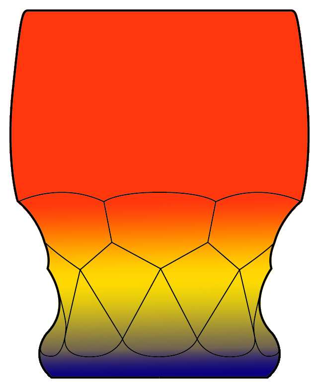 Georgian Rubina 9 Oz Flat Tumbler by Cambridge-1