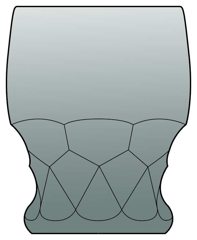 Georgian Smoke 9 Oz Flat Tumbler by Cambridge-1