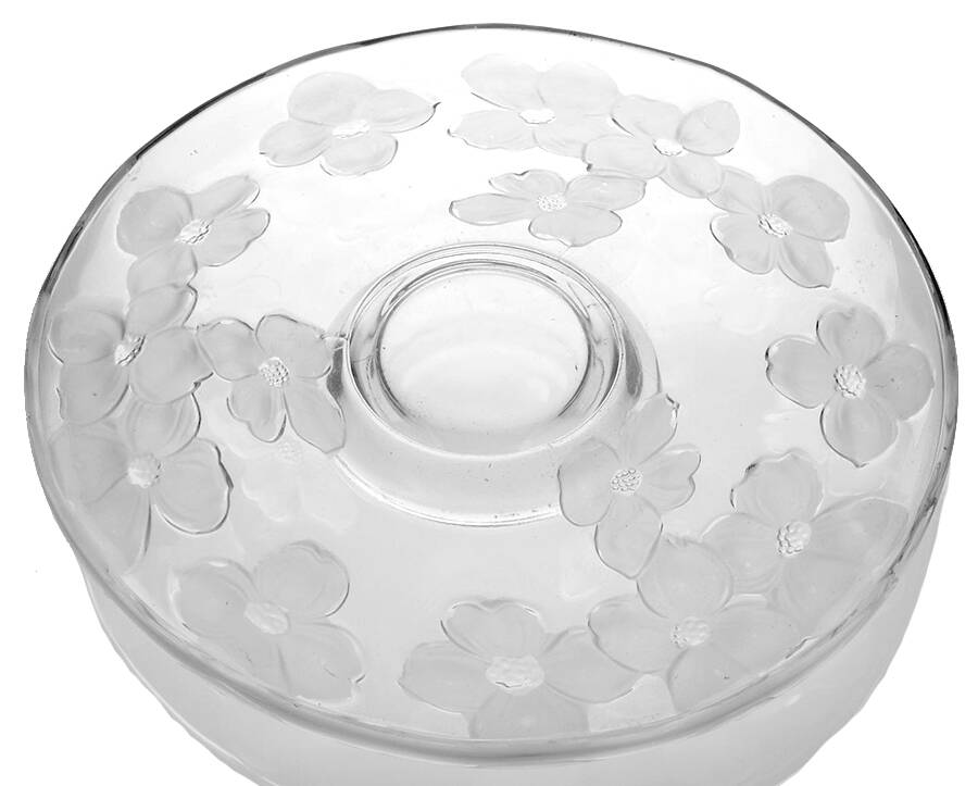 Dogwood Clear (Satin) 13" Torte Plate by Colony-1