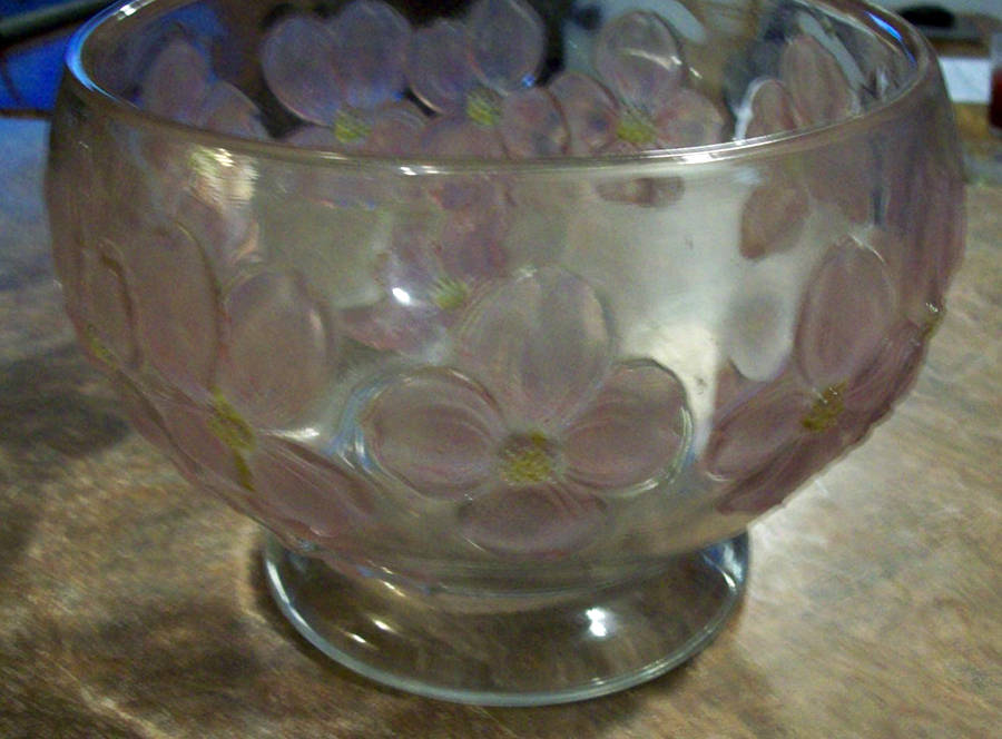 Dogwood Cranberry 7" Cupped Bowl by Colony-1