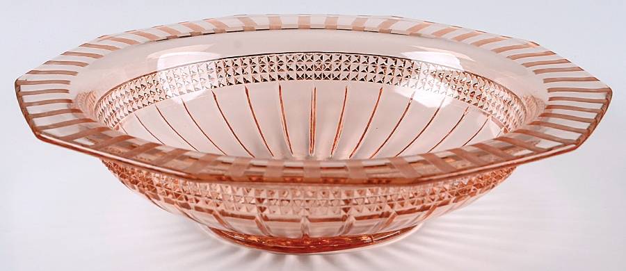 Wetherford Pink 9" Round Bowl by Cambridge-1