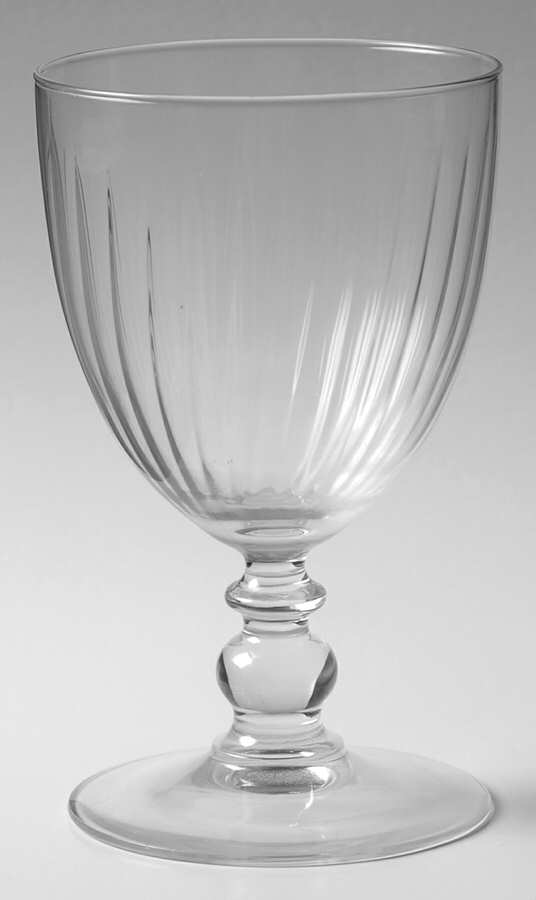 Country Manor Clear Water Goblet by Cristal D'Arques - Durand-1