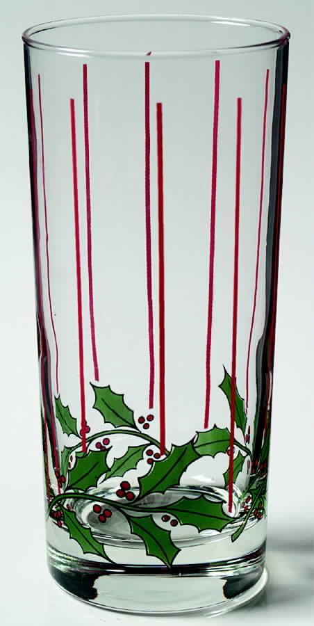 Holly Cheer Highball Glass by Cristal D'Arques - Durand-1