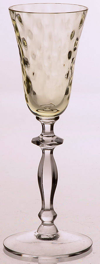 Aero Optic Yellow Cordial Glass by Cambridge-1