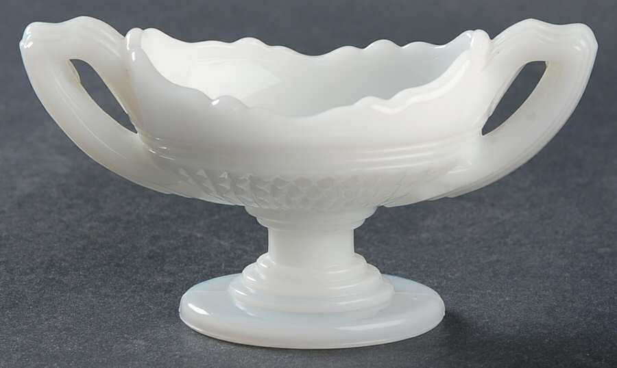 Mt. Vernon Milk Glass Individual Salt Dip by Cambridge-1