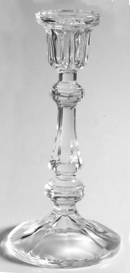 Tradition Tall Single Light Candlestick by Cristal D'Arques - Durand-1