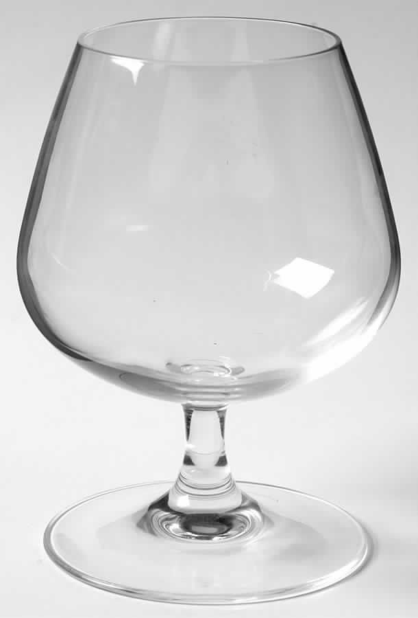 Cannes (Plain Clear) Brandy Glass by Cristal D'Arques - Durand-1