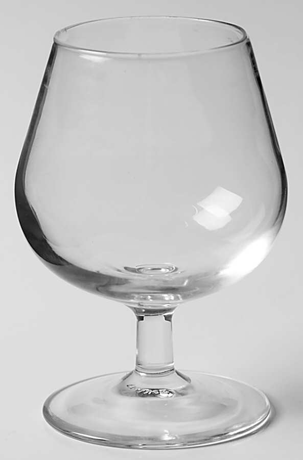 Cannes (Plain Clear) Small Brandy Glass by Cristal D'Arques - Durand-1
