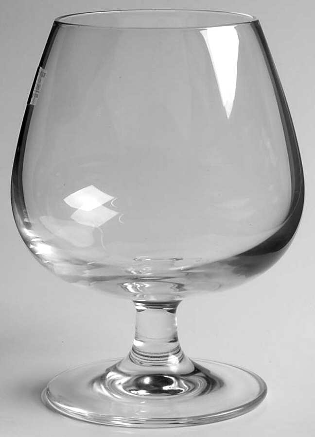 Cannes (Plain Clear) Brandy Glass by Cristal D'Arques - Durand-1