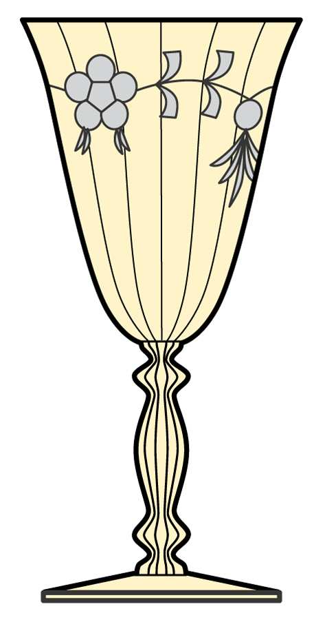 3130-1 Water Goblet by Cambridge-1