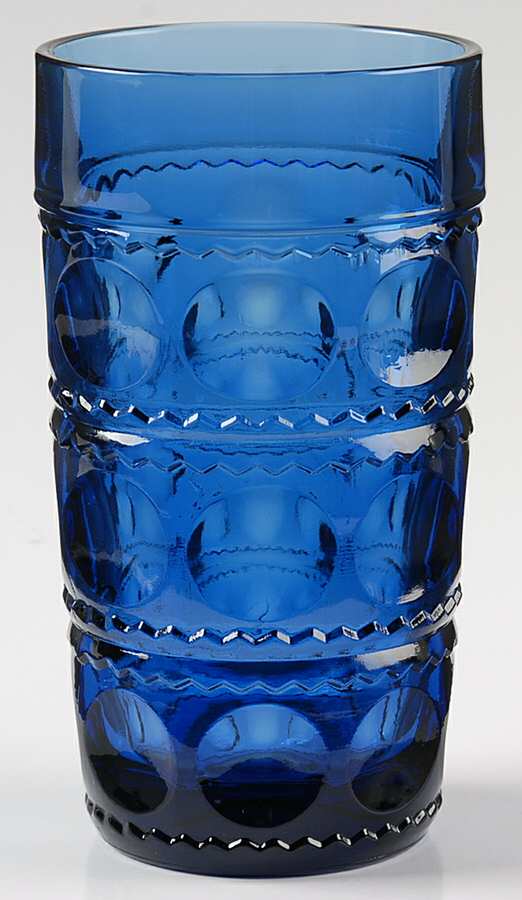 Color Crown Sapphire Blue 12 Oz Flat Tumbler by Colony-1