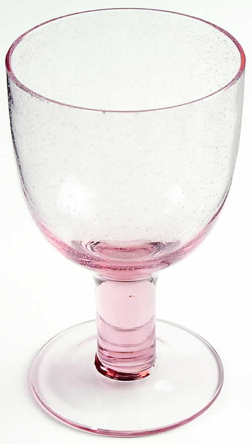 Vagueros Pink Water Goblet by Colony-1