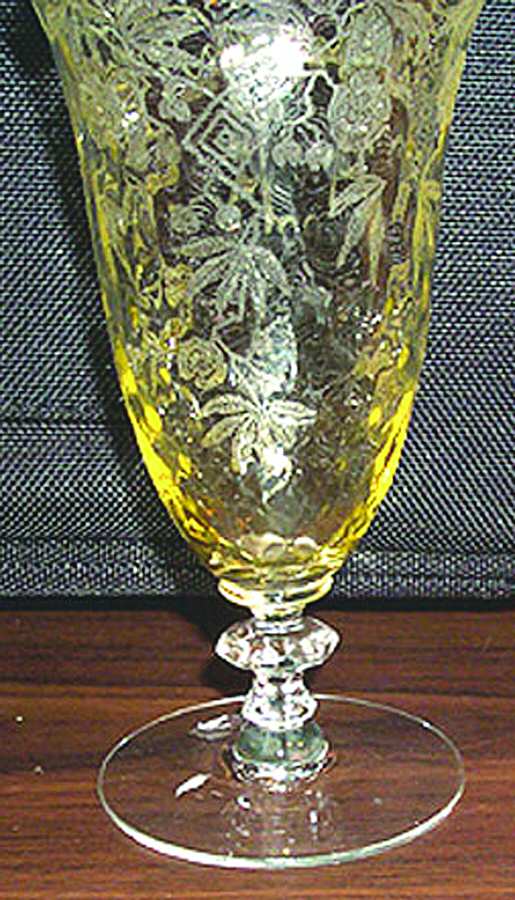 Rosalie Yellow (Stem 3120) Iced Tea by Cambridge-1