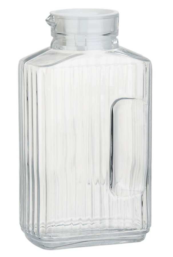 Quadro 64 Oz Jug & Lid by Cristal D'Arques - Durand-1