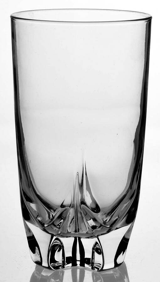 Lisbonne 10 Oz Flat Tumbler by Cristal D'Arques - Durand-1