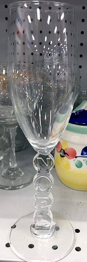 Noel (All Clear) Fluted Champagne by Cristal D'Arques - Durand-1