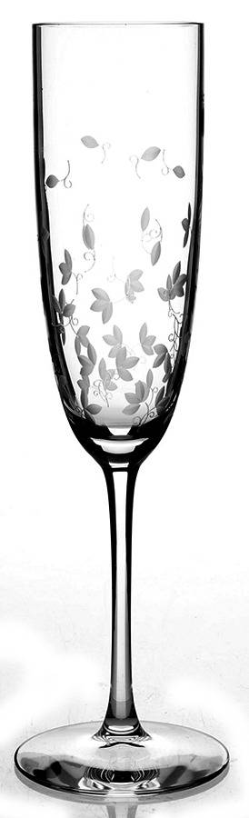 Cachemire Fluted Champagne by Cristal D'Arques - Durand-1
