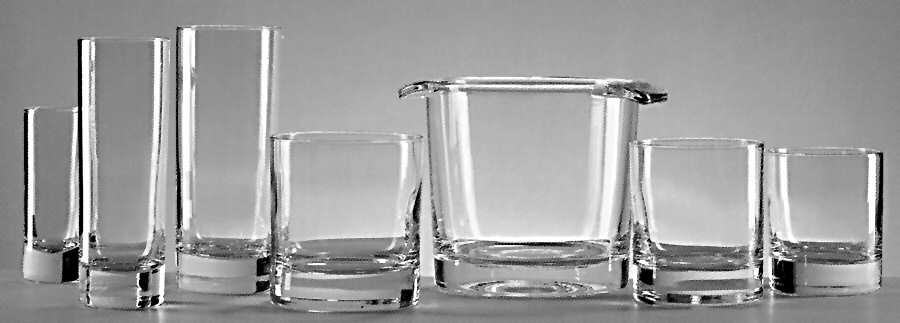 Islande 13 Oz Flat Tumbler by Cristal D'Arques - Durand-1