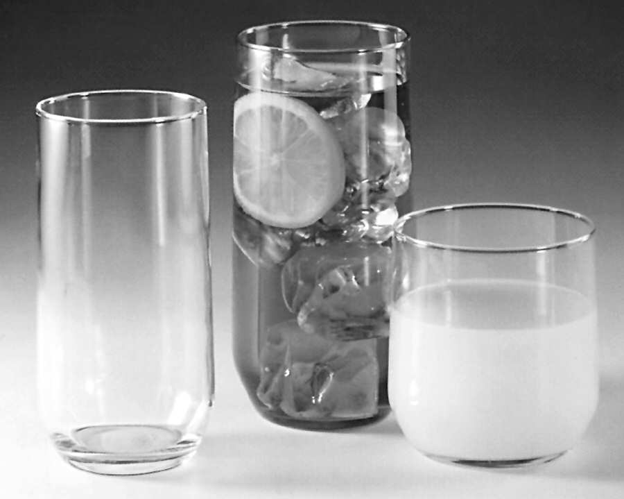 Metro 12 Oz Flat Tumbler by Cristal D'Arques - Durand-1