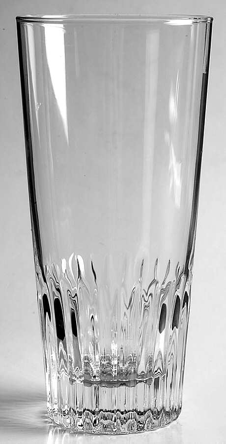 Diplomat 14 Oz Flat Tumbler by Cristal D'Arques - Durand-1