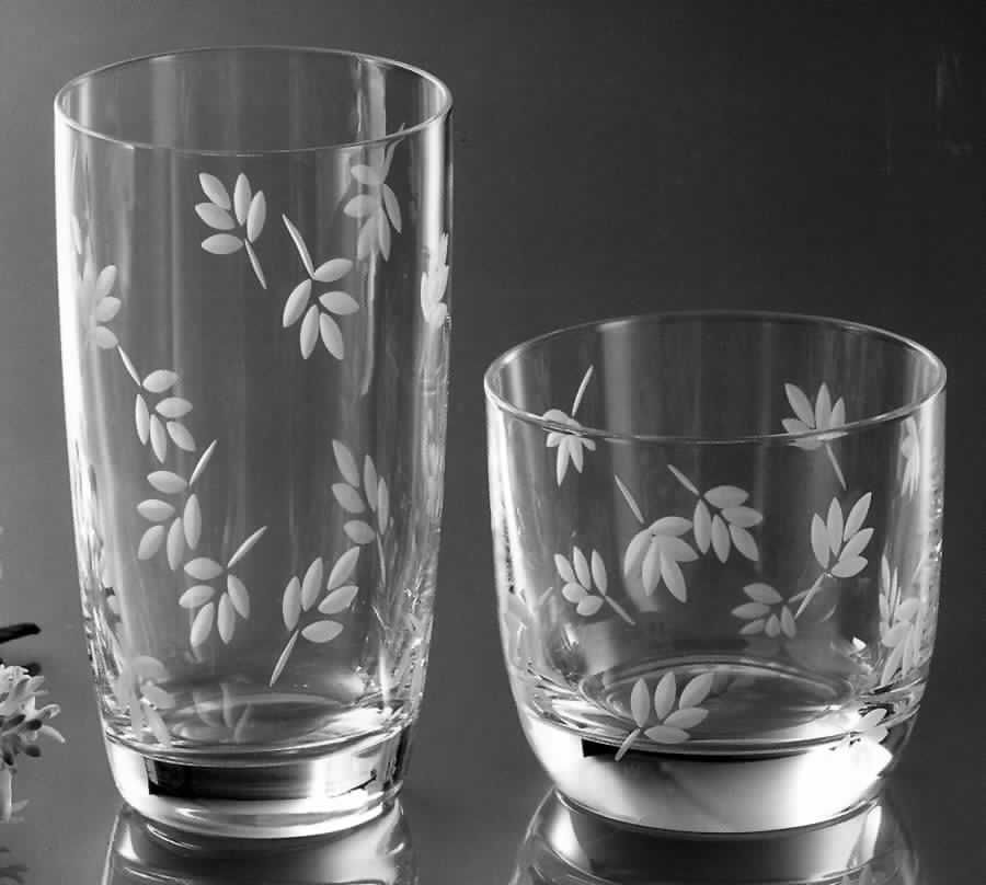 Terese Frosted Highball Glass by Cristal D'Arques - Durand-1