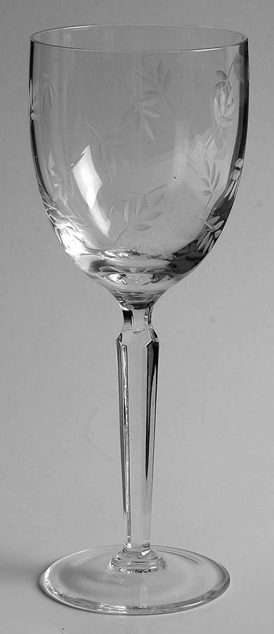 Terese Frosted Water Goblet by Cristal D'Arques - Durand-1