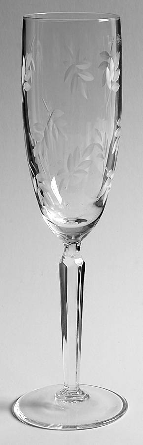 Terese Frosted Fluted Champagne by Cristal D'Arques - Durand-1
