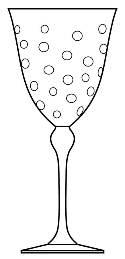 Dots Water Goblet by Cristal D'Arques - Durand-1