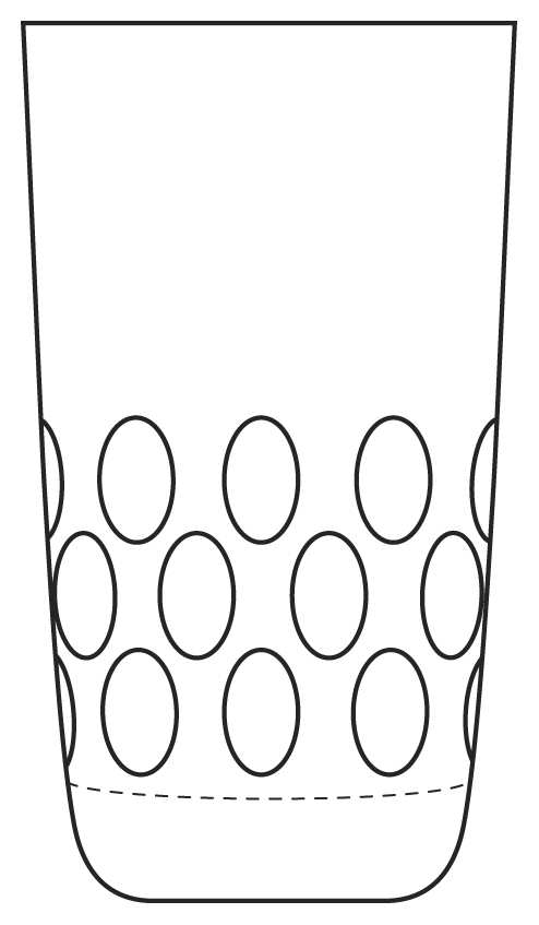 Ovation Highball Glass by Cristal D'Arques - Durand-1