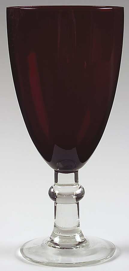 C1X1 Ruby Water Goblet by Certified International-1