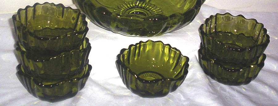 Petals Green Individual Salad Bowl by Colony-1