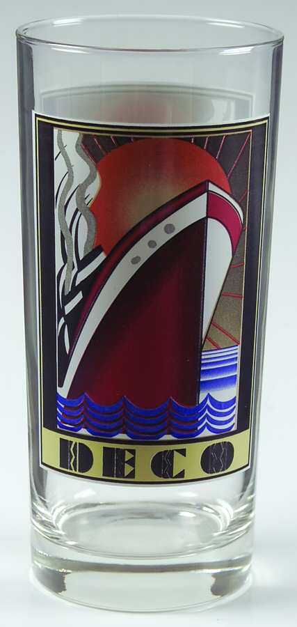 Art Deco Highball by Cristal D'Arques - Durand-1