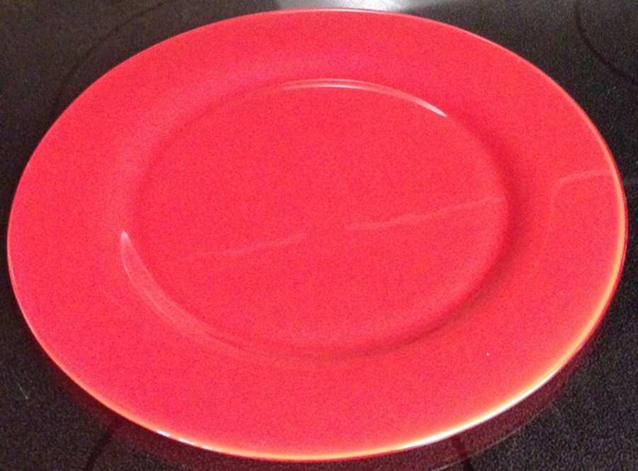 Color Moods Raspberry Service Plate by Cristal D'Arques - Durand-1