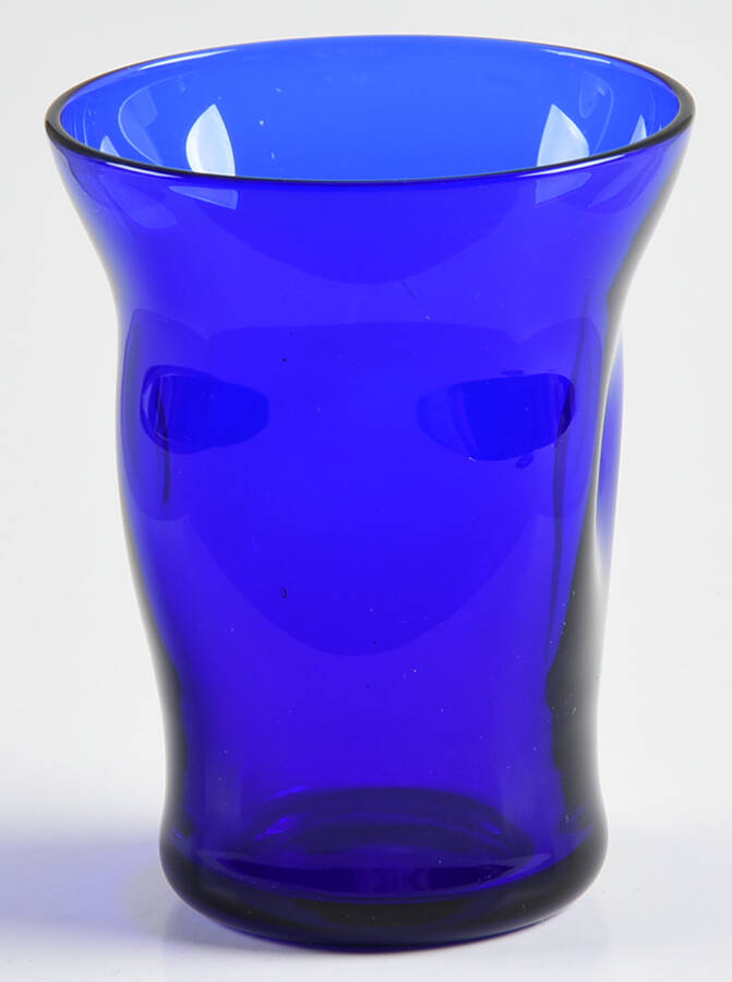 1070 Cobalt Blue 2 1/2 Oz Flat Tumbler by Cambridge-1