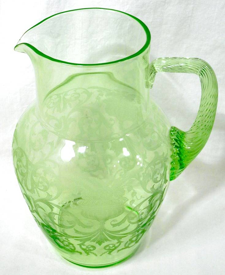 Etch 710 Green (Light Emerald) 68 Oz Pitcher by Cambridge-1