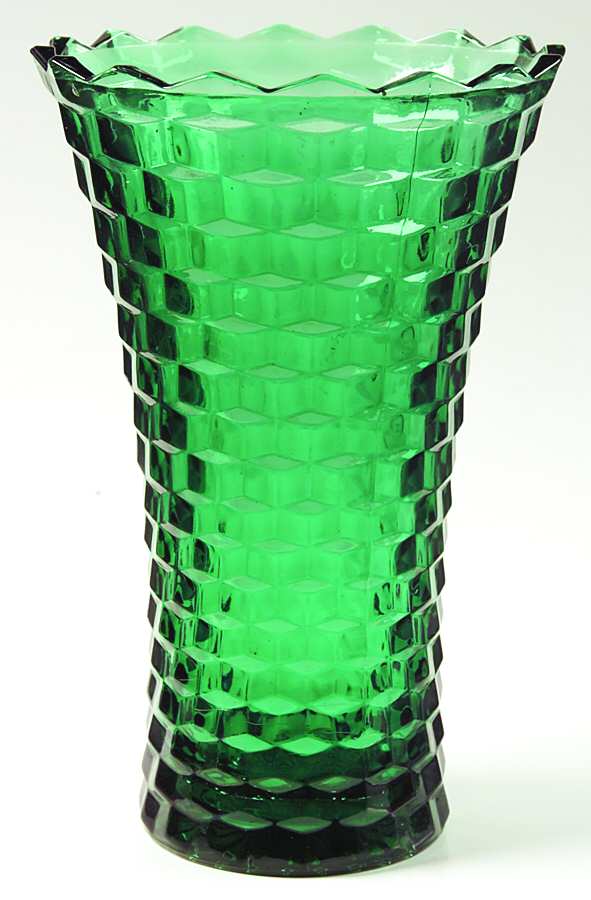 Whitehall Spruce Green 9" Flower Vase by Colony-1