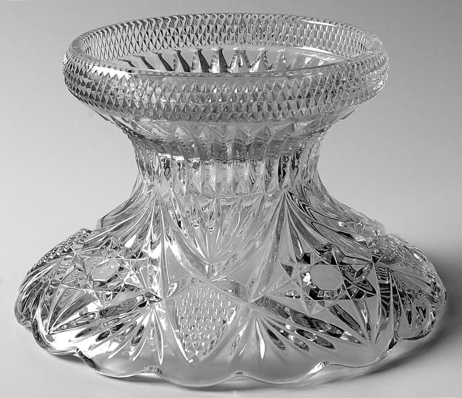 2626 Clear Punch Bowl Stand by Cambridge-1