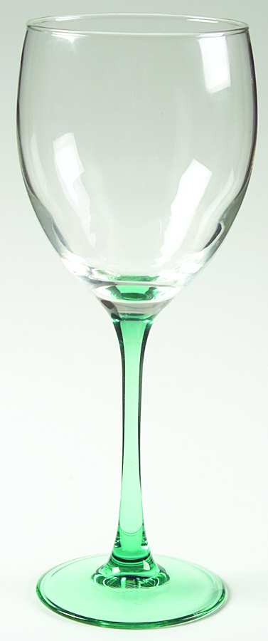 Turquoise Water Goblet by Cristal D'Arques - Durand-1