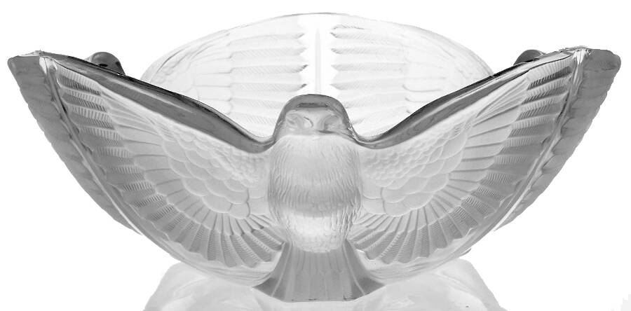 Paloma Satin (Frost) 10" Round Bowl by Cristal D'Arques - Durand-1