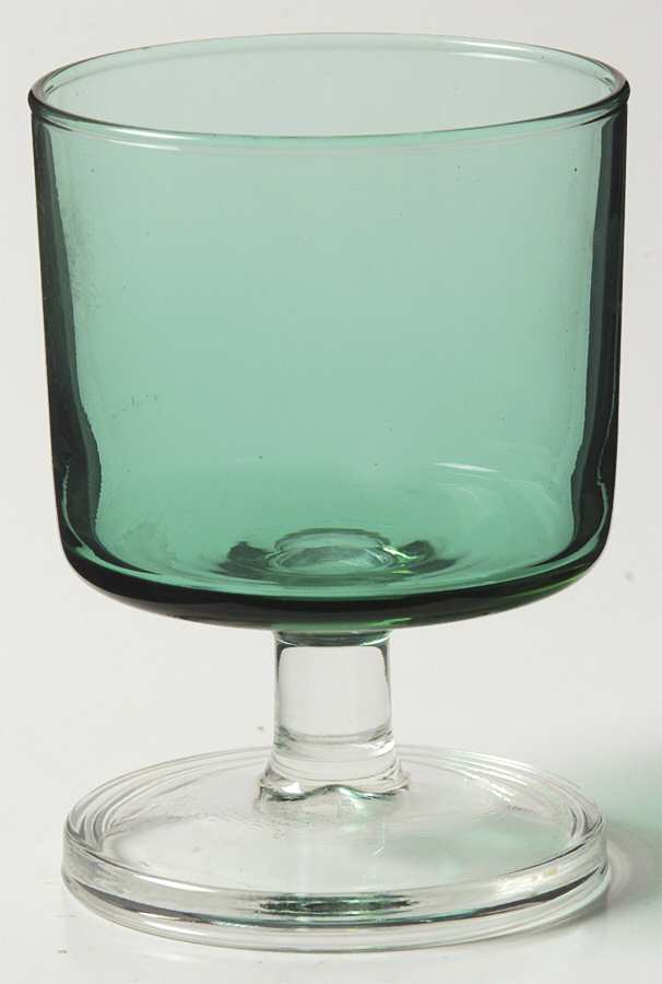 CRA40 Spruce (Green) Wine Glass by Cristal D'Arques - Durand-1