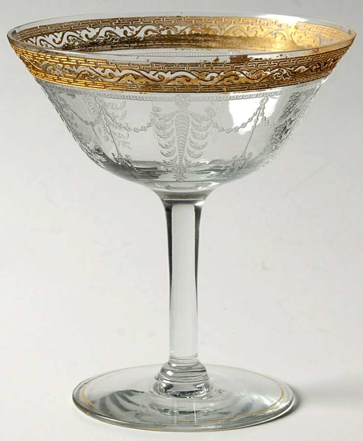 Etch 702 Champagne/Tall Sherbet by Cambridge-1