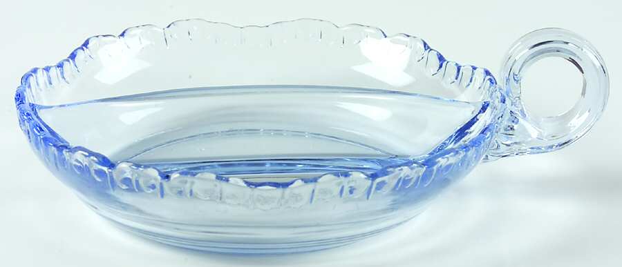 Gadroon Moonlight Blue #3500 60 Loop Handle 2 Part Relish by Cambridge-1