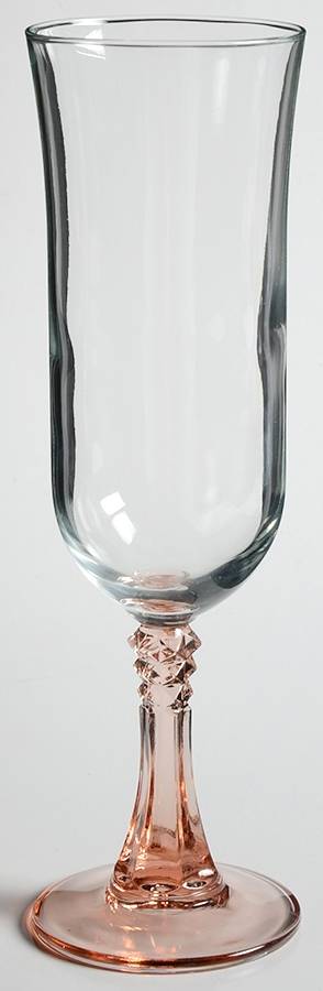 CRA35 (Pink) Fluted Champagne by Cristal D'Arques - Durand-1