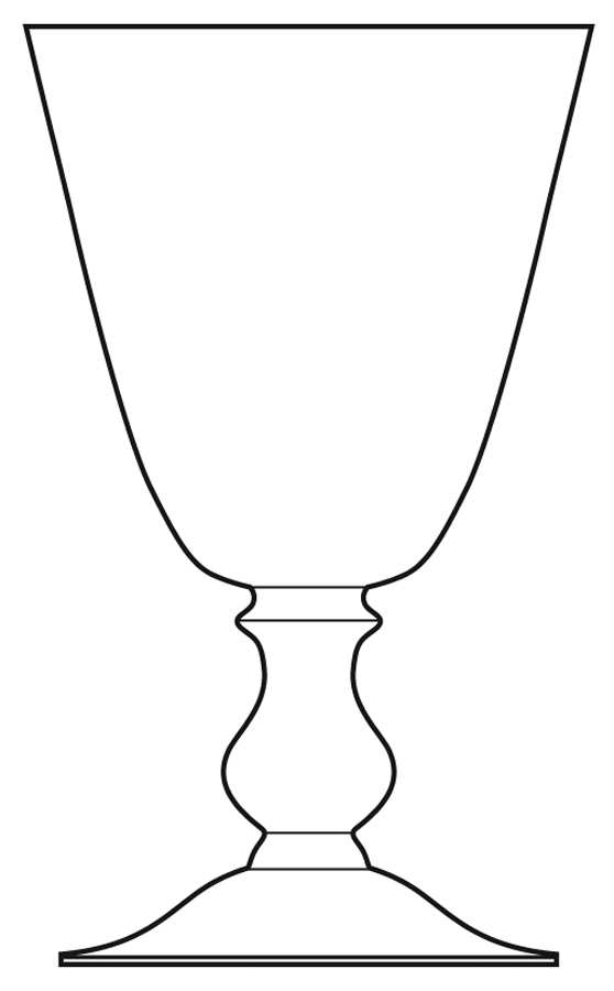 Avril Water Goblet by Cristal de Sevres-1