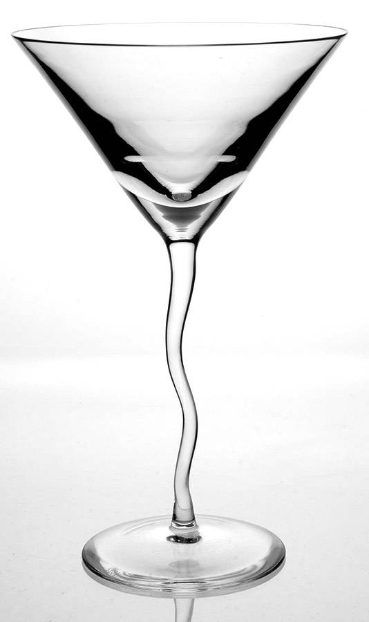 Swing Martini Glass by Cristal de Sevres-1