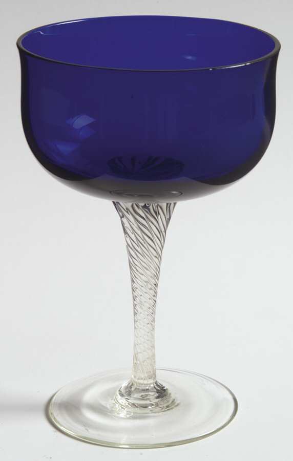 Saturn Blue Champagne/Tall Sherbet by Colony-1