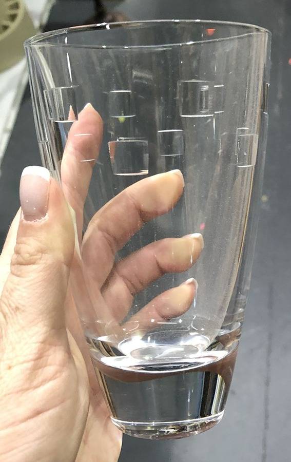 Cubic Highball Glass by Cristal D'Arques - Durand-1